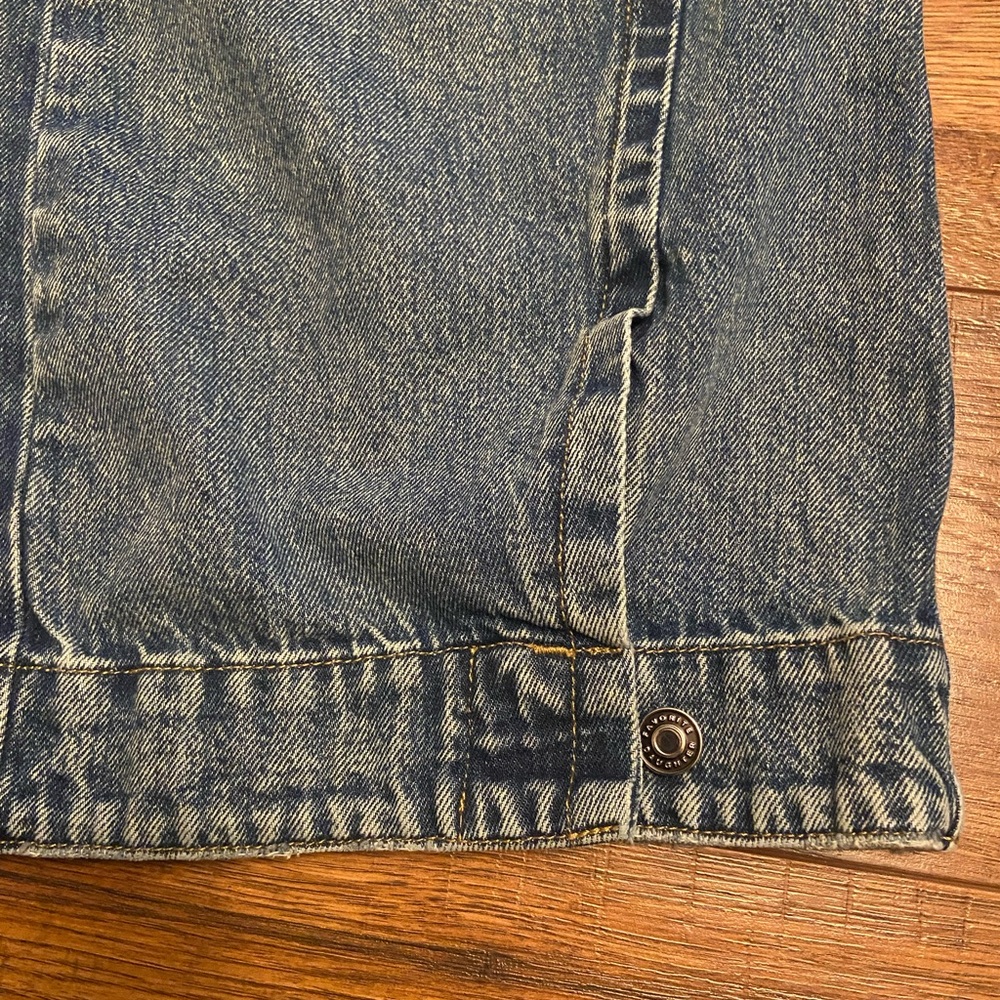 Favorite Daughter The Oliver Ultimate Baggy Wide Leg Jeans Sz 24 Button Austin - Picture 4 of 14
